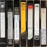 Dad's VHS tapes